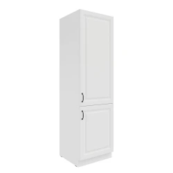Szafka kuchenna słupek 60 LO-210 2F ATENA Biały mat
