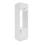 Szafka kuchenna słupek 60 DPM-210 2F ATENA Biały mat