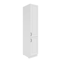 Szafka kuchenna słupek 40 DK-210 2F ATENA Biały mat