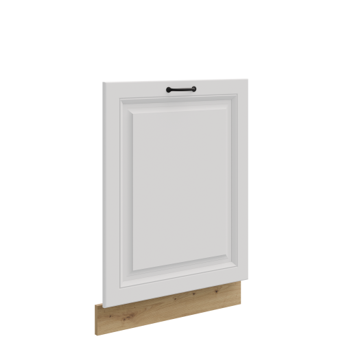Przejdź do produktu Front do zabudowy zmywarki 60 cm ZM 713 x 596 ATENA Biały mat / Dąb Artisan