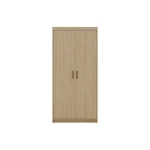 Szafa dwudrzwiowa KLEO 90 cm – garderoba uchylna Dąb Olejowany
