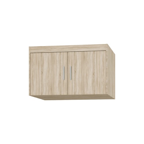 Przejdź do produktu Nadstawka nad szafę DWUDRZWIOWĄ 89,7 cm KLEO dąb sonoma