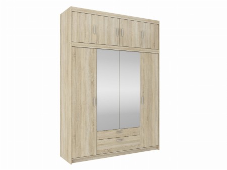 ELENA 4D 2S LUSTRO + NADSTAWKA - dąb sonoma.jpg