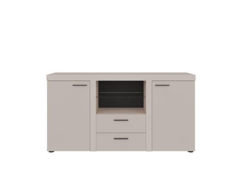 Przejdź do produktu KOMODA 2D 2S SELENA - 156 x 82 x 40 cm BEŻ PIASKOWY