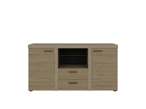 Przejdź do produktu KOMODA 2D 2S SELENA - 156 x 82 x 40 cm DĄB OLEJOWANY