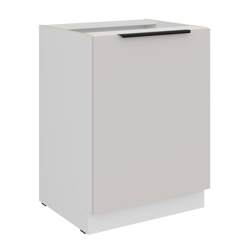 Przejdź do produktu Szafka dolna 60 D 1F BB KASZMIR na białym korpusie