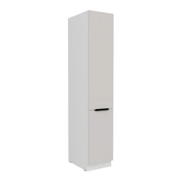 Szafka kuchenna słupek 40 DK-210 2F KASZMIR na białym korpusie