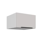 Szafka górna nadstawna 60 NAGU-36 1F pawlacz KASZMIR na białym korpusie