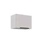 Szafka górna do zabudowy okapu 50 GU-36 1F KASZMIR na białym korpusie