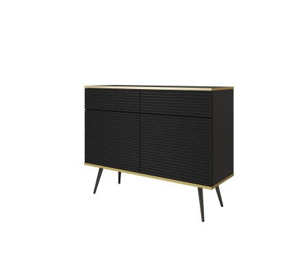 komoda krótka czerń mdf czarna noga.JPG