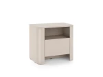 Szafka nocna Fezco 58 cm z szufladą - Kaszmir