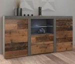 KOMODA 2D 2S SELENA - 156 x 82 x 40 cm OLD STYLE / MATERA