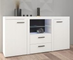 KOMODA 2D 2S SELENA - 156 x 82 x 40 cm BIAŁY