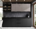 Meble kuchenne, kuchnia modułowa kaszmir / deco, zestaw 260 cm