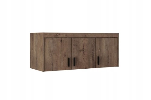 Przejdź do produktu Nadstawka nad szafę TRZYDRZWIOWĄ 133 cm KLEO dąb lefkas