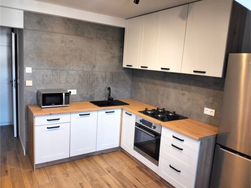 Przejdź do produktu Meble kuchenne modułowe, kuchnia Lila, zestaw narożny 200 na 220cm z blatem