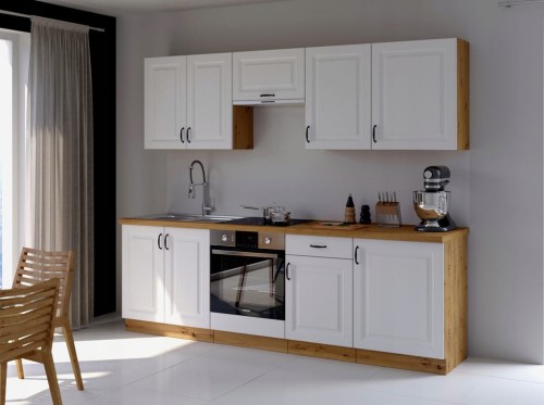 Przejdź do produktu Meble kuchenne modułowe, kuchnia ATENA - 250 cm dowolna konfiguracja szafek