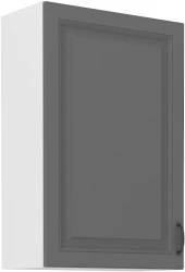 Szafka górna 60 cm ATENA 60 G - 90 1F Szary front / Biały korpus
