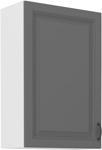 Przejdź do produktu Szafka górna 60 cm ATENA 60 G - 90 1F Szary front / Biały korpus
