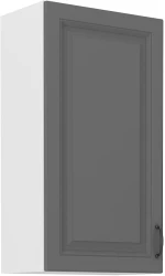 Szafka górna 50 cm ATENA 50 G - 90 1F Szary front / Biały korpus