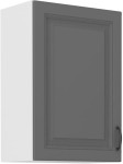 Szafka górna 50 cm ATENA 50 G - 72 1F Szary front / Biały korpus