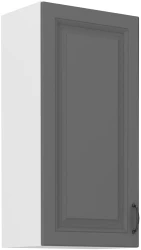Szafka górna 45 cm ATENA 45 G-90 1F Szary front / Biały korpus