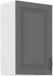Szafka górna 45 cm ATENA 45 G-72 1F Szary front / Biały korpus