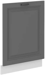 Front do zabudowy zmywarki 60 cm ZM 713 x 596 ATENA Szary mat