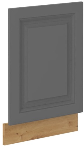 Przejdź do produktu Front do zabudowy zmywarki 45 cm ZM 570 x 446 ATENA Szary mat / Dąb Artisan