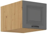 Szafka górna nadstawna 40 NAGU-36 1F ATENA pawlacz Szary mat / Dąb Artisan