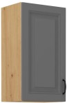 Szafka górna 40cm ATENA 40 G-72 1F Szary mat / Dąb Artisan