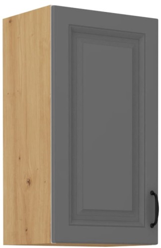 Przejdź do produktu Szafka górna 40cm ATENA 40 G-72 1F Szary mat / Dąb Artisan
