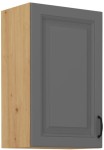 Szafka górna 45 cm ATENA 45 G-72 1F Szary mat / Dąb Artisan