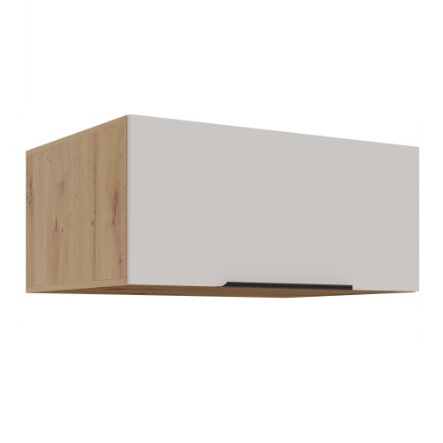 Przejdź do produktu Szafka górna nadstawna 80 NAGU-36 1F pawlacz KASZMIR + Dąb Artisan