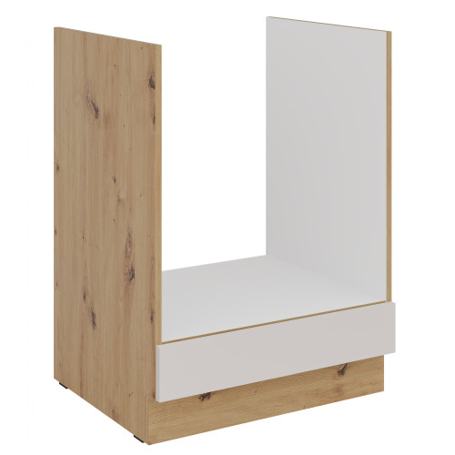 Przejdź do produktu Szafka dolna 60 D GAZ BB pod zabudowę piekarnika KASZMIR + Dąb Artisan