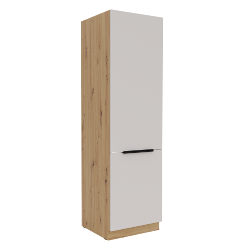 Przejdź do produktu Szafka kuchenna słupek 60 LO-210 2F KASZMIR + Dąb Artisan
